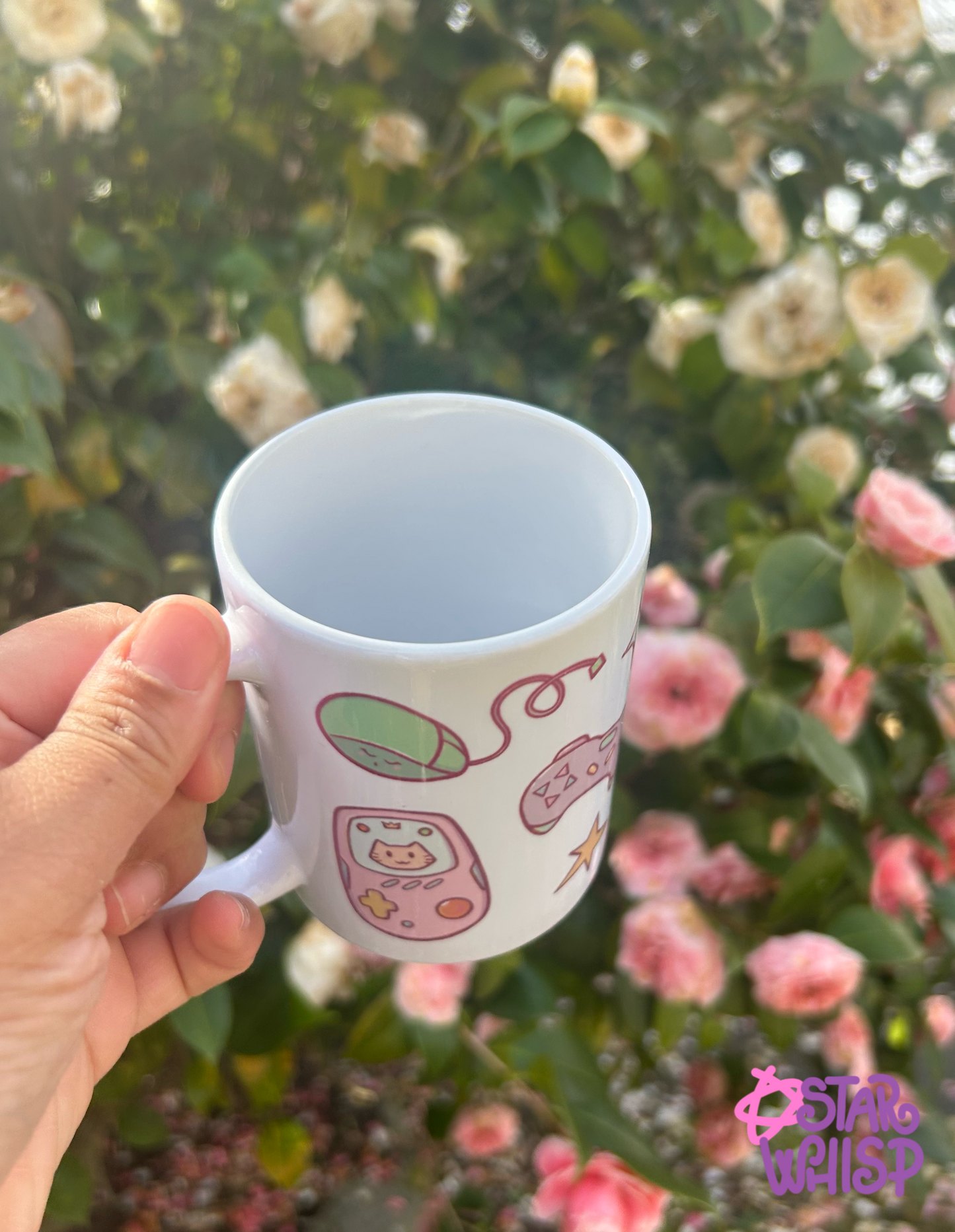Gamer Cutie Ceramic Mug, Video Game Mug, Gamer Girl