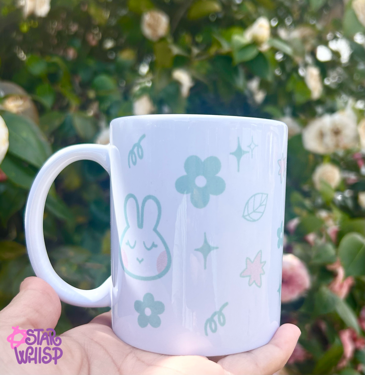 Frost Bunny Ceramic Mug