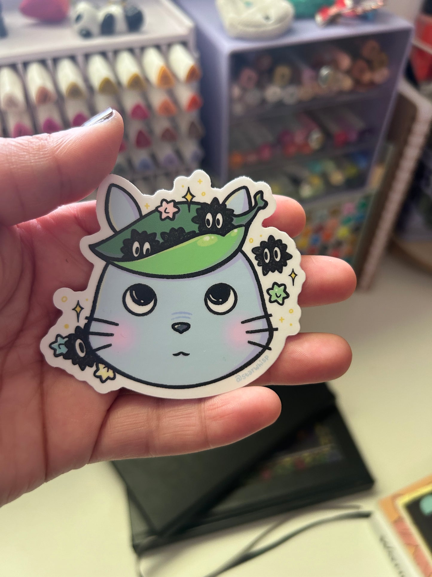 Toto Chinchilla Vinyl Sticker