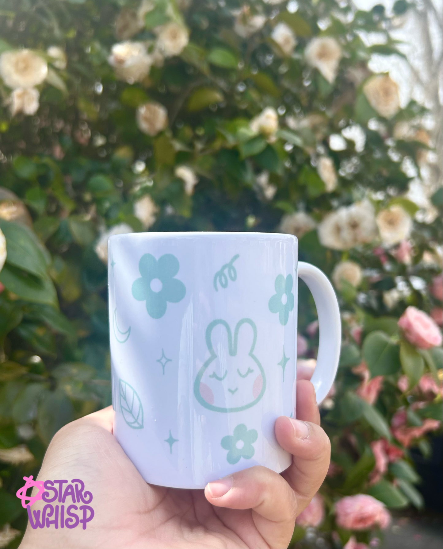 Frost Bunny Ceramic Mug