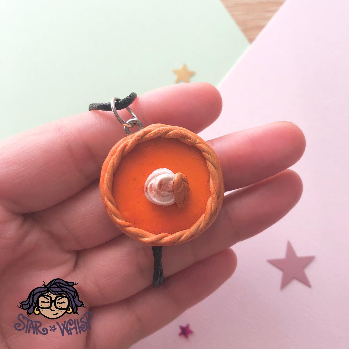 Pumpkin Pie, Sweet Potato Pie Necklace