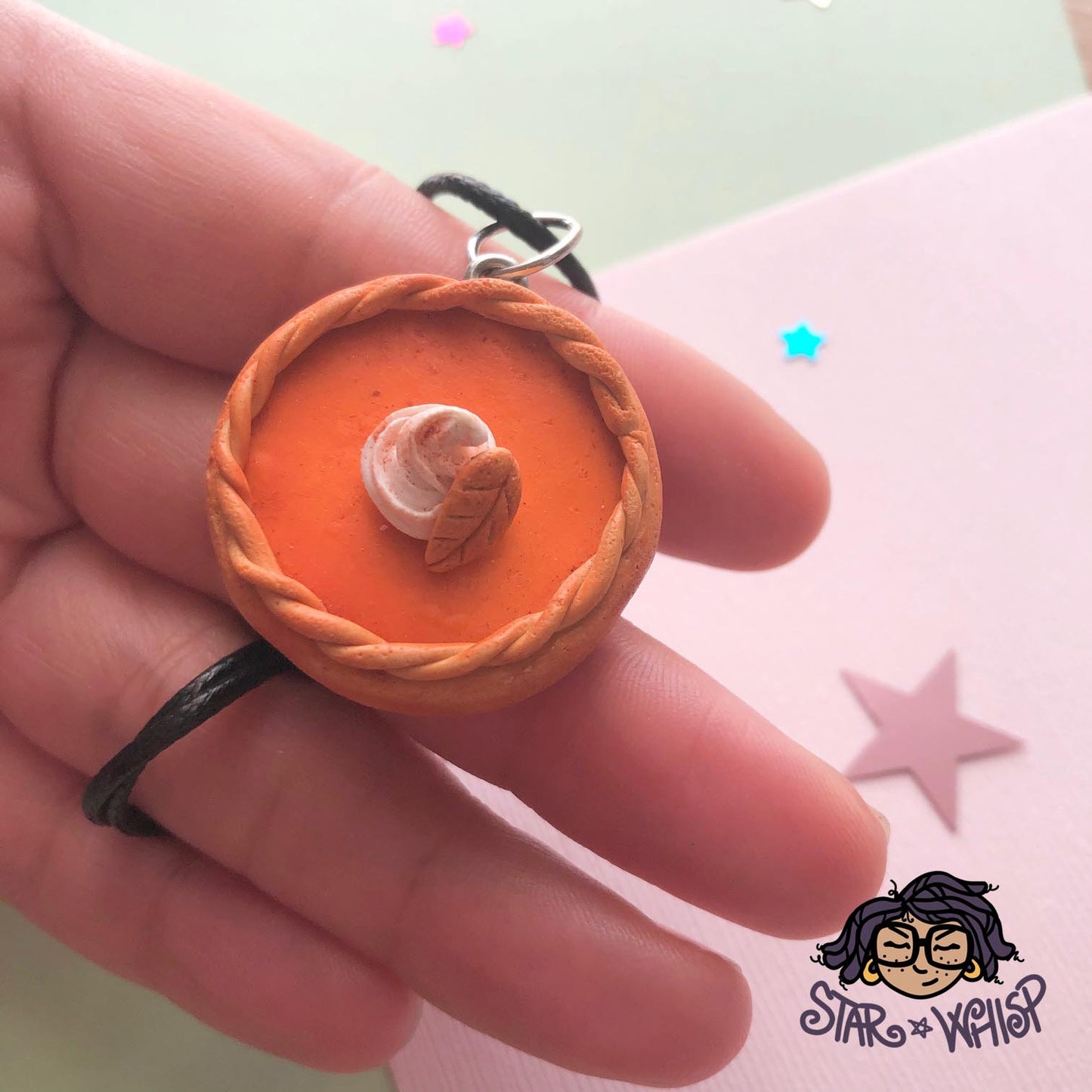 Pumpkin Pie, Sweet Potato Pie Necklace