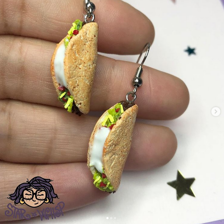 Taco Dangle Earrings