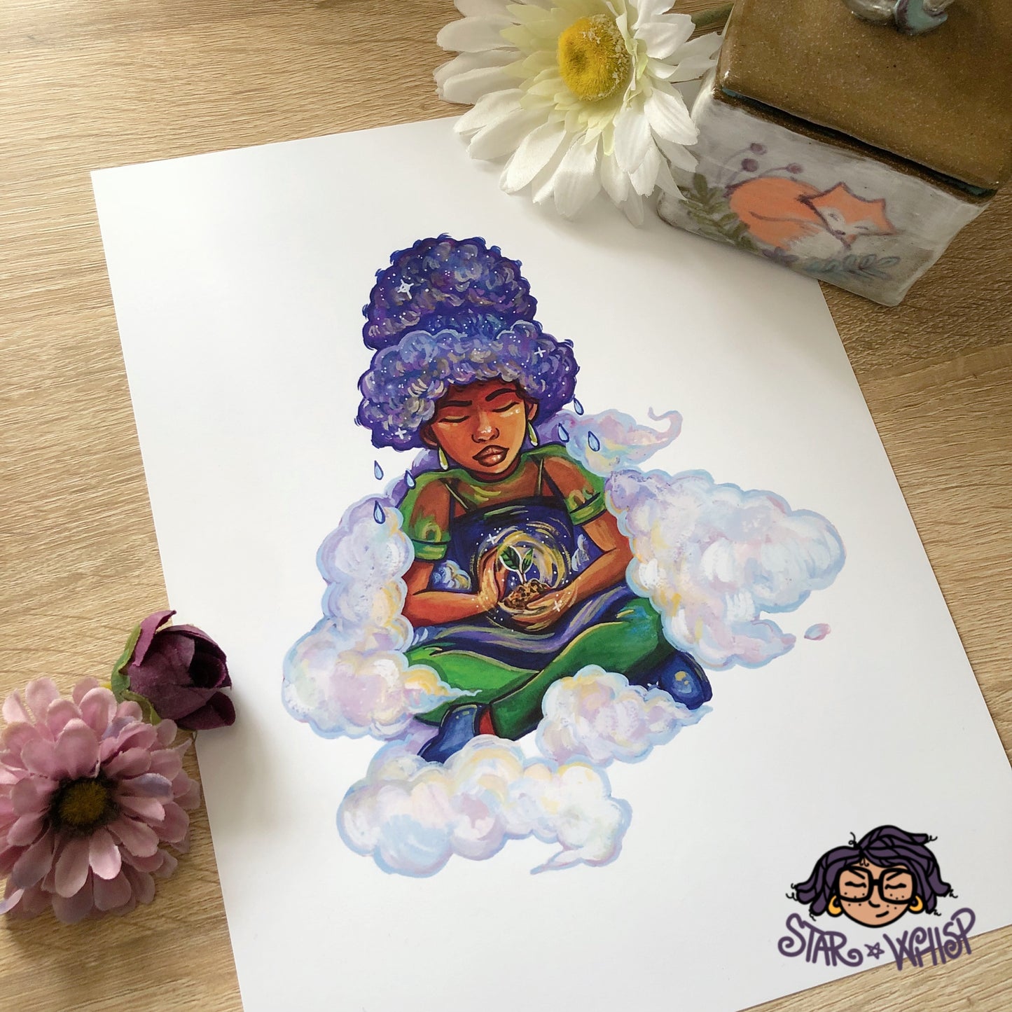 Celestial Vibes 8 x 10 Art Print