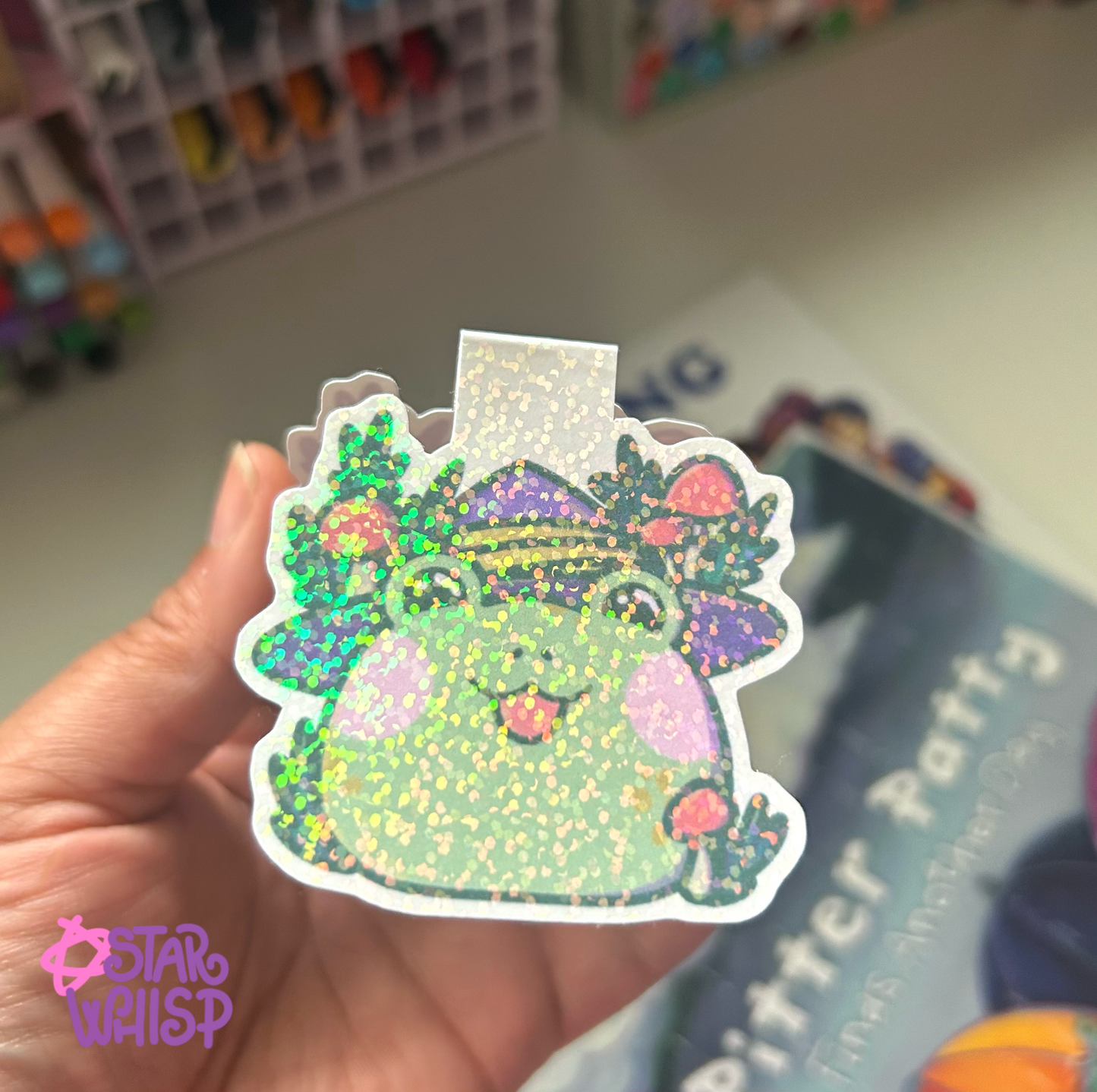 Frog Bookmark, Frog Familiar Magnetic Bookmark