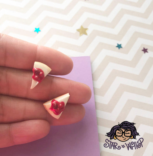 Cherry Cheesecake Post Earrings