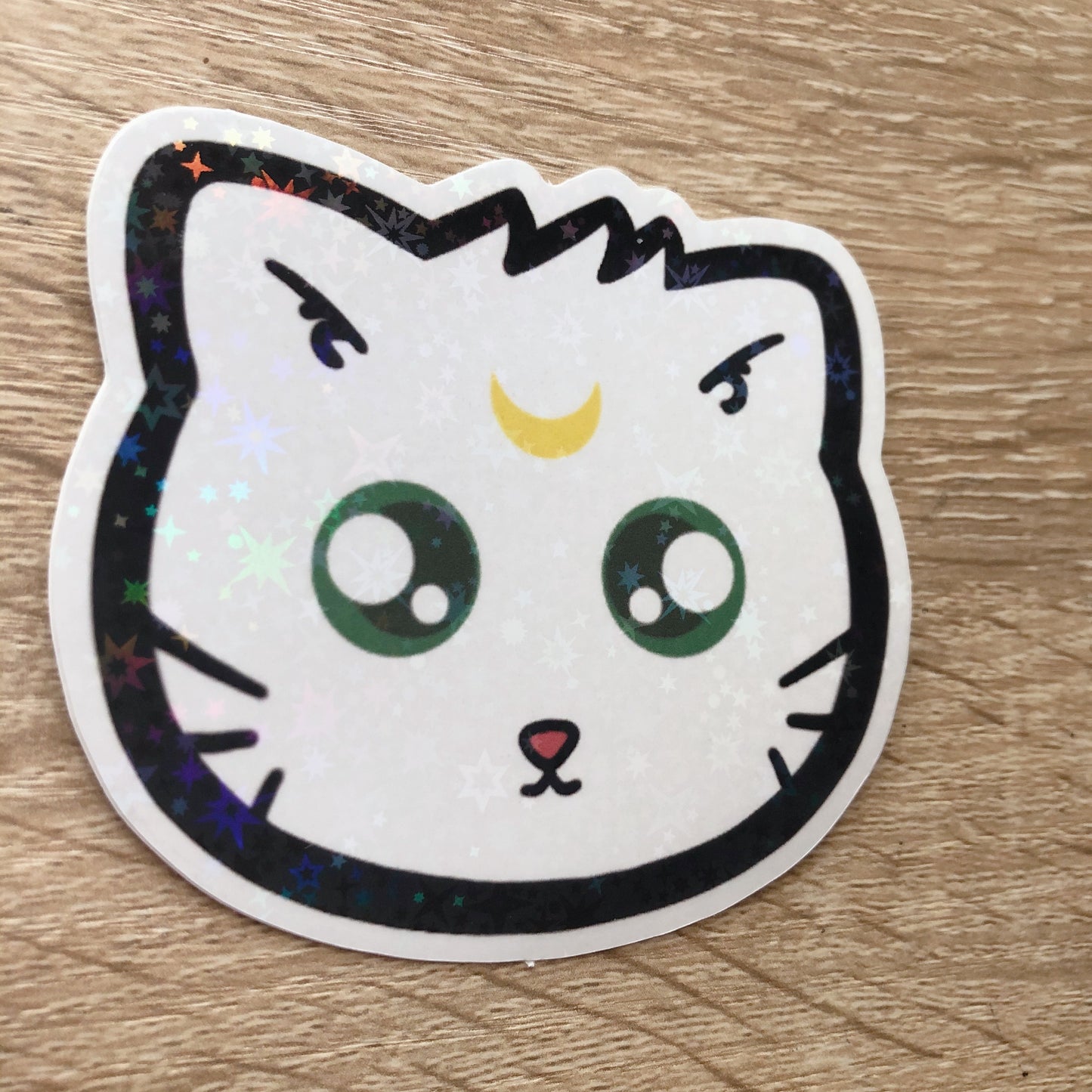 Artemis Cat Holo Sticker