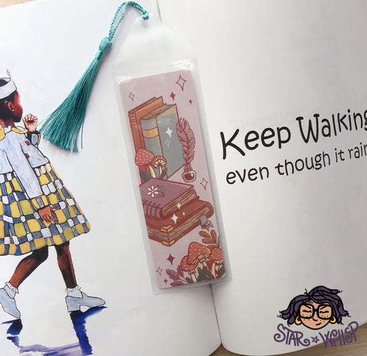 Cottage-core Bookmark with Tassel