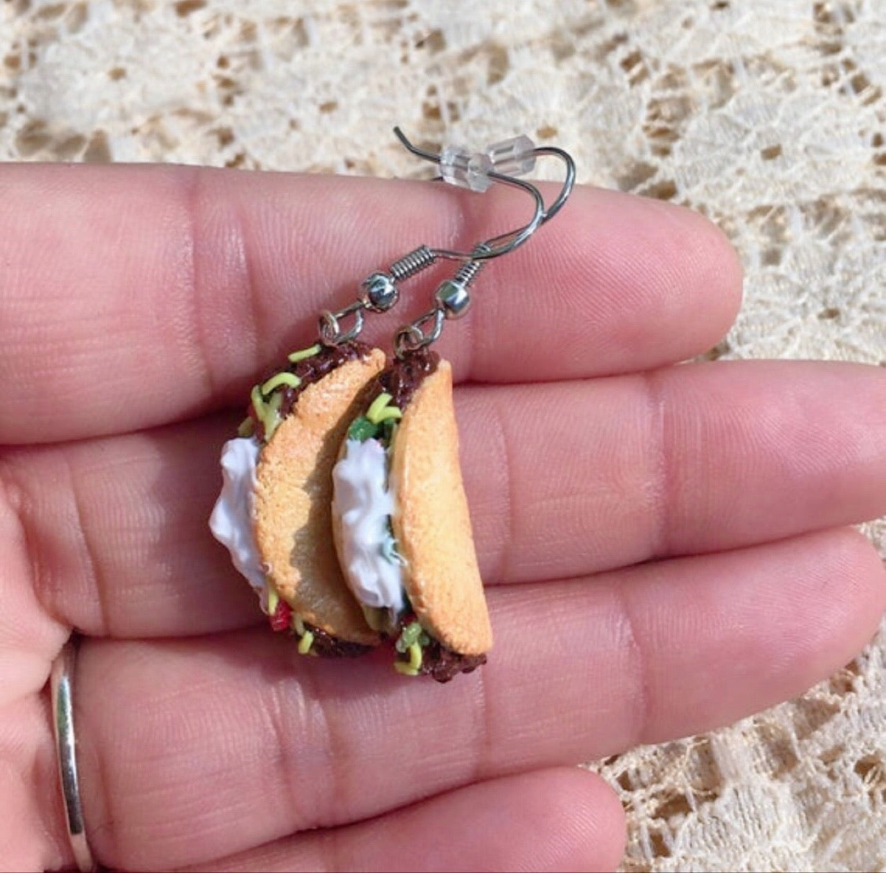 Taco Dangle Earrings