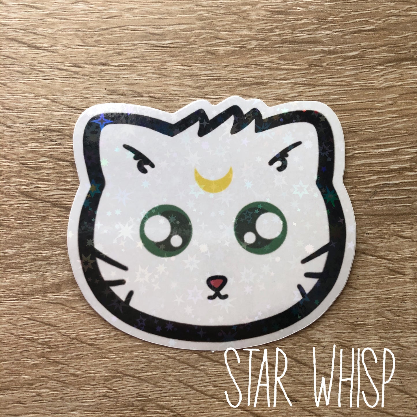 Artemis Cat Holo Sticker