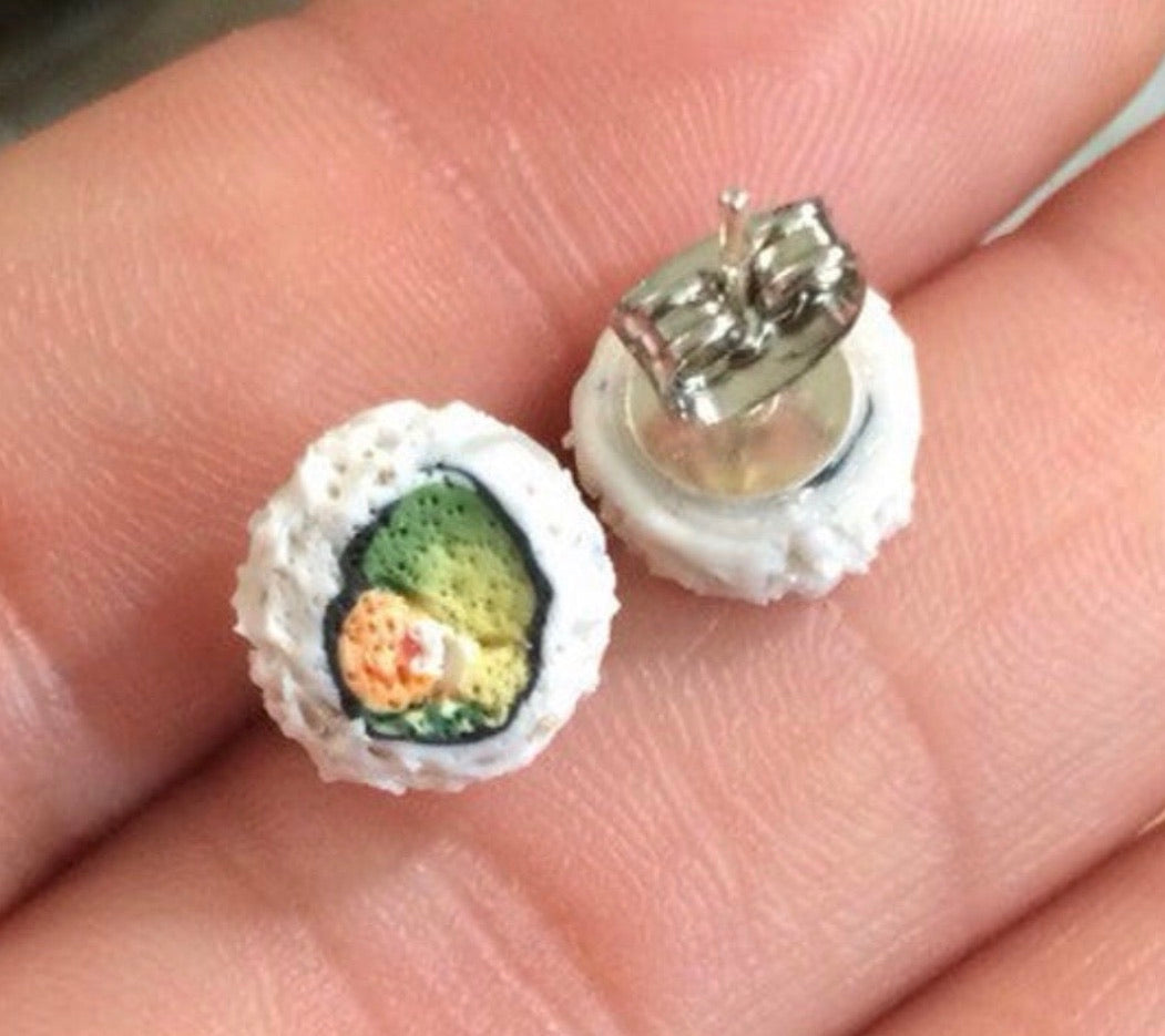 California Roll, Sushi Earrings